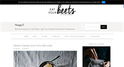Desktop Screenshot of eatyourbeets.com